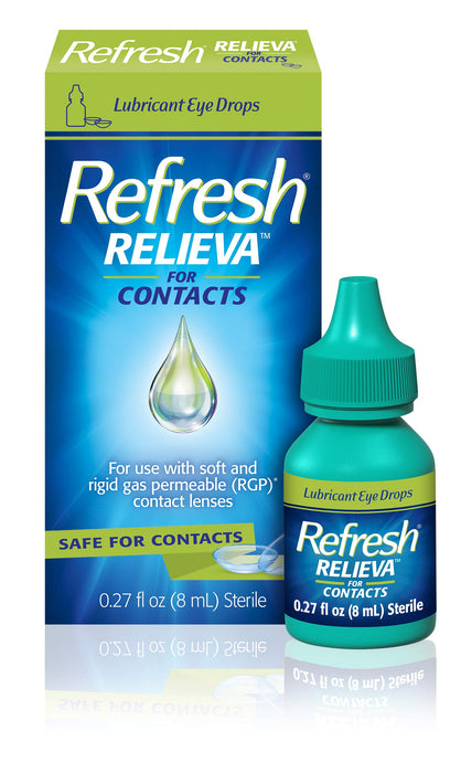 Refresh Eye Drops - Reliev For Contacts 0.27 Oz