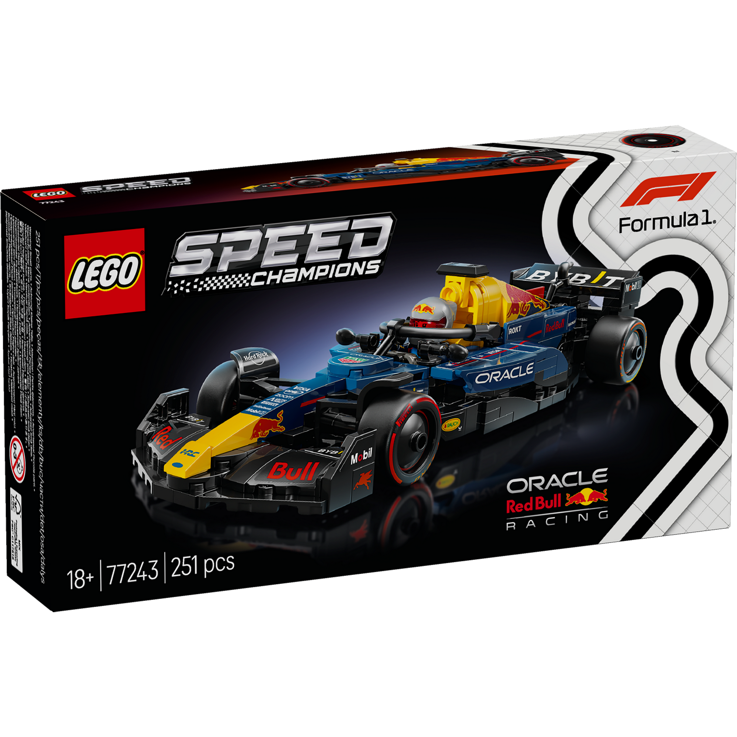 Lego Speed Champions Oracle Red Bull Racing RB20 F1 Race Car 
