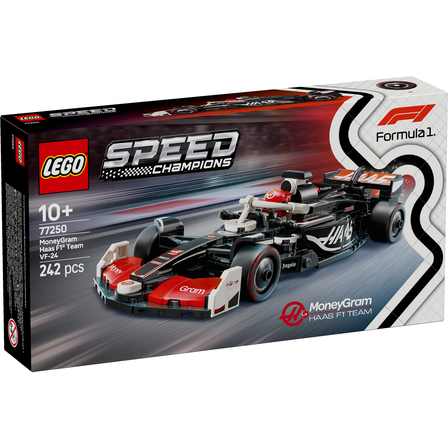 Lego Speed Champions MoneyGram Haas F1 Team VF-24 Race Car 