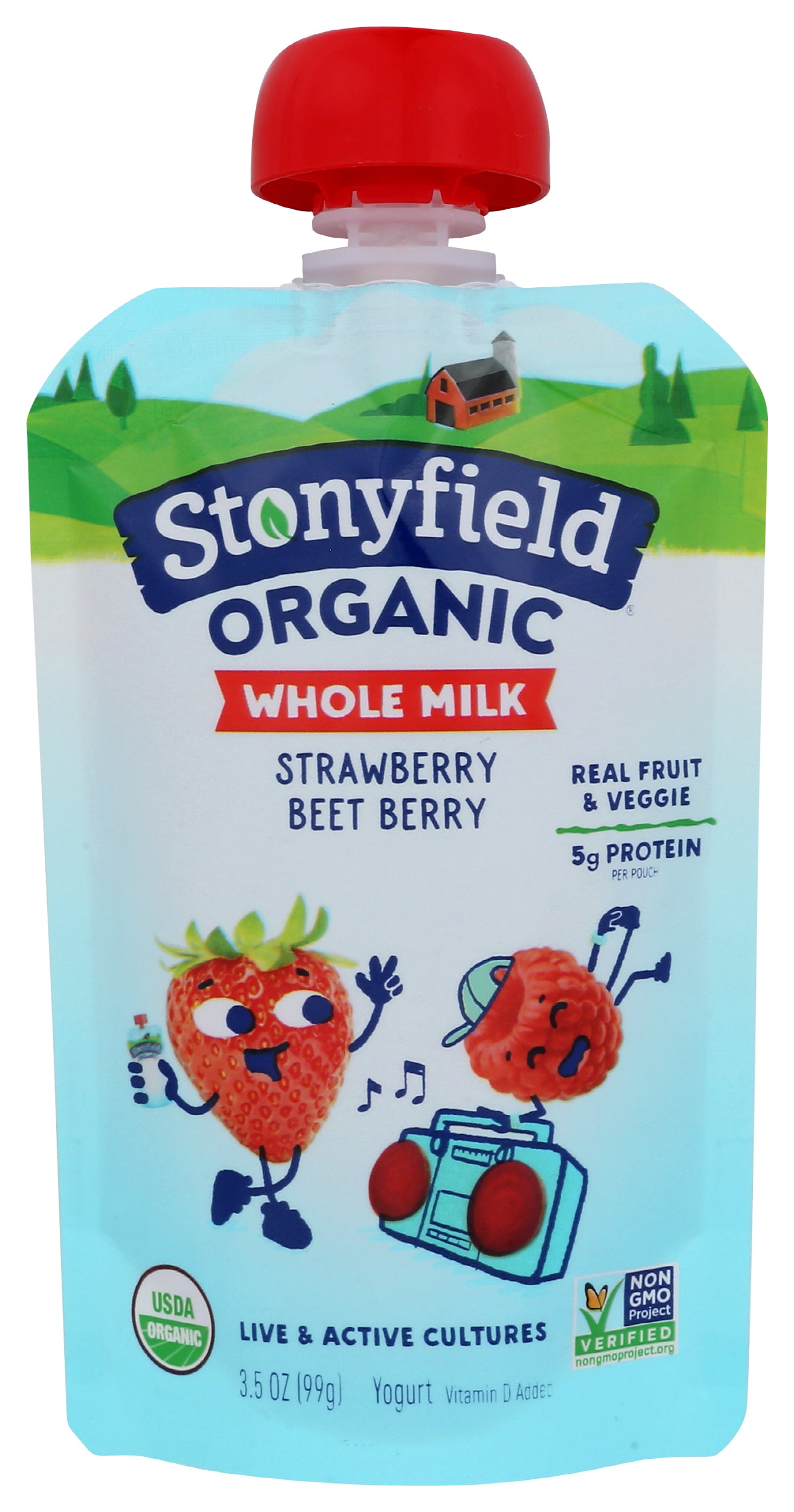 Strawberry Beet Berry Whole Milk Yogurt, Strawberry, Beet Berry