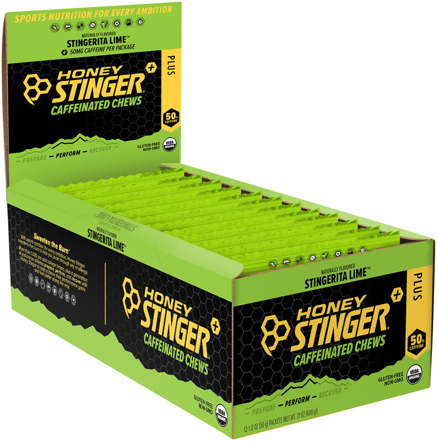 Honeystinger Caffeinated Chews Stingerita Lime