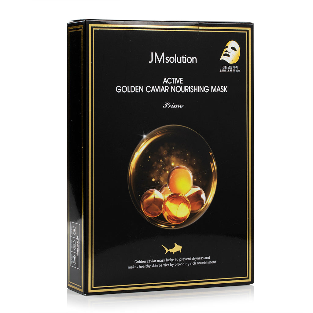 JMSOLUTION ACTIVE GOLDEN CAVIAR NOURISHING MASK