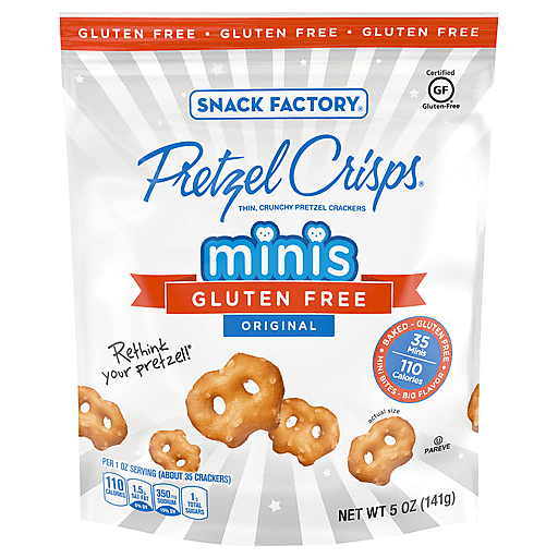 Original Minis Thin, Crunchy Pretzel Crackers, Original