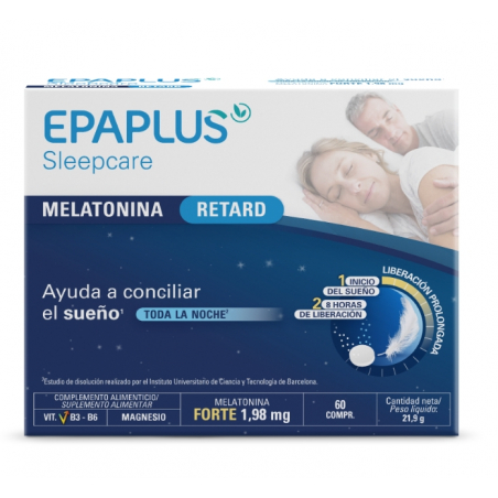 MELATONINA RETARD EPAPLUS 60C
