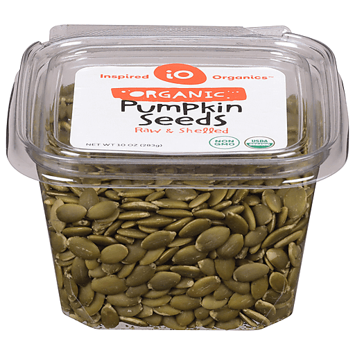 Organic Pumpkin Seeds Raw and Shelled