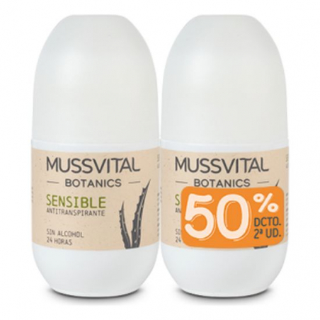 MUSSVITAL BOTANICS DEO SENSIBLE 75MLX2