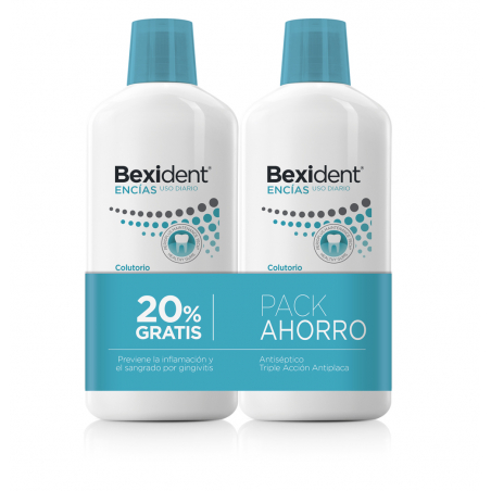 DUO BEXIDENT GENIVES COL·LUTORI 500ML ISDIN