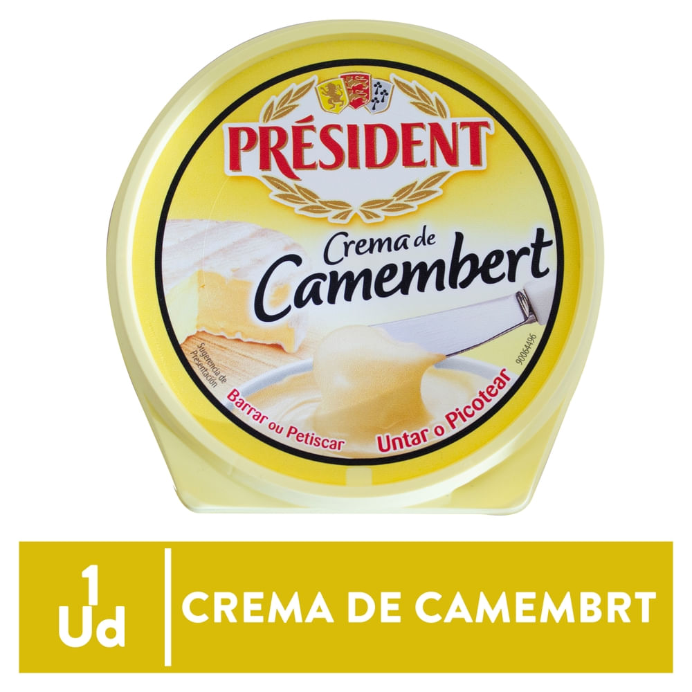 QUESO CREMA CAMEMBERT PRESIDENT 125 GR