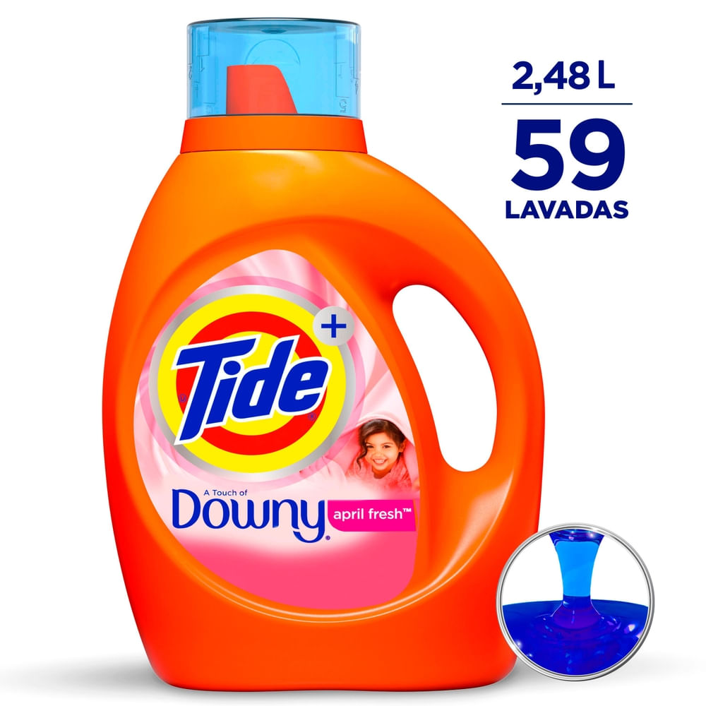 Tide - Liquid Detergent - Downy April Fresh - 84 Floz