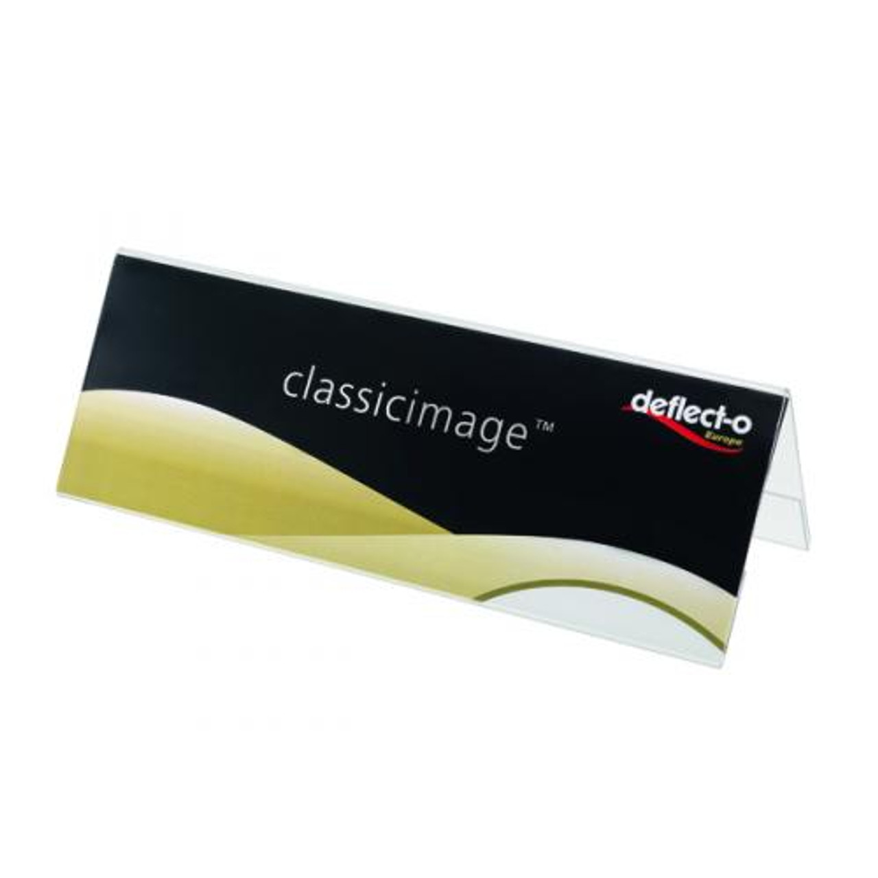 Photo of Deflecto A4 Seminar/Name Holder (Landscape)