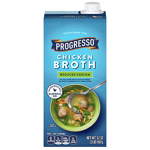 Reduced Sodium Chicken Broth