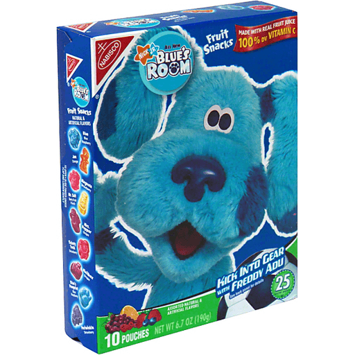 Nabisco Fruit Snacks, Blue’s Clues, Assorted Flavors