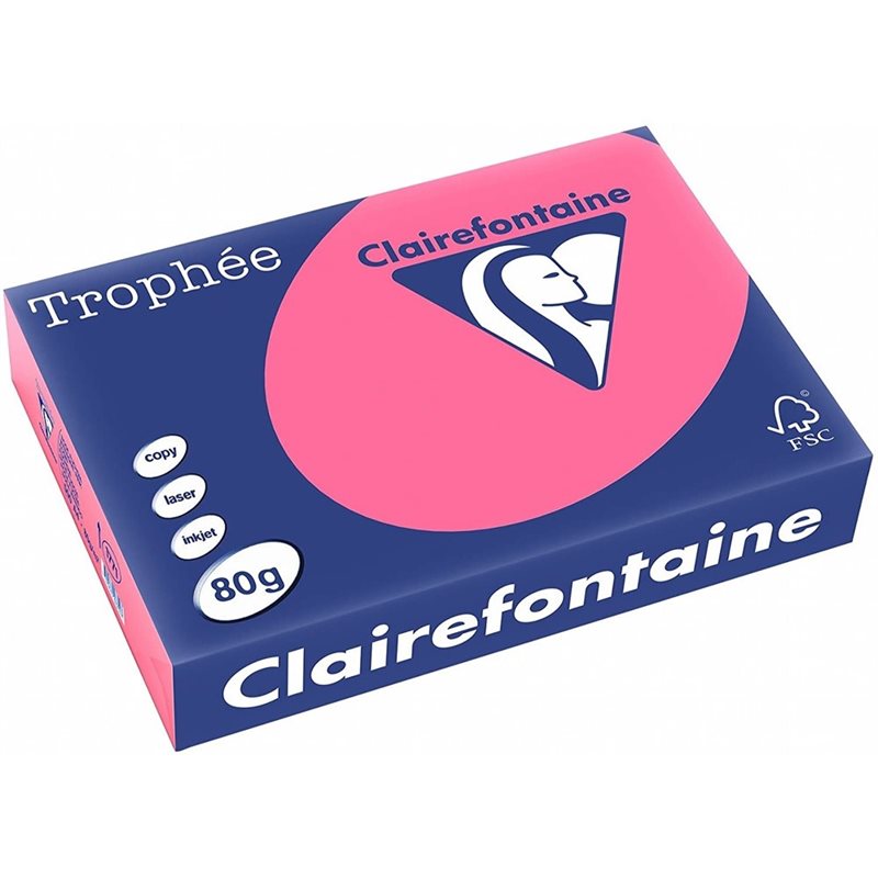 Photo of Clairefontaine Multifunktionspapier Trophée, A4, Eosin