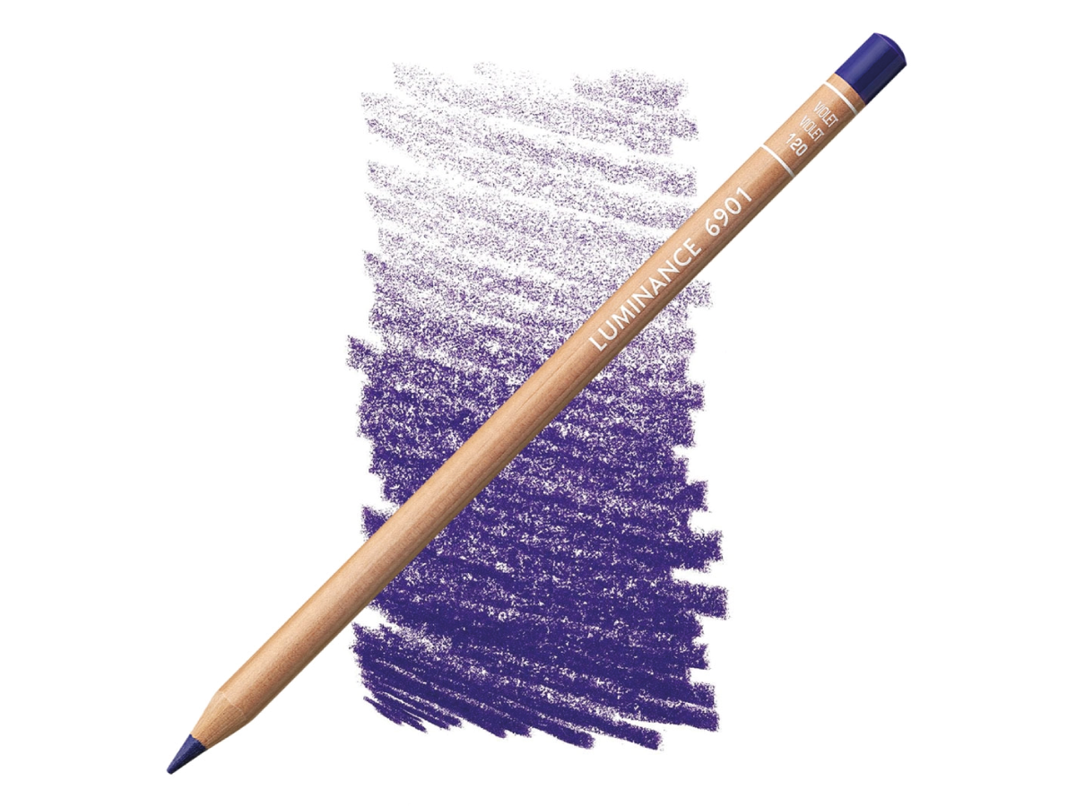 Photo of Caran d'Ache Luminance Colored Pencil - Violet