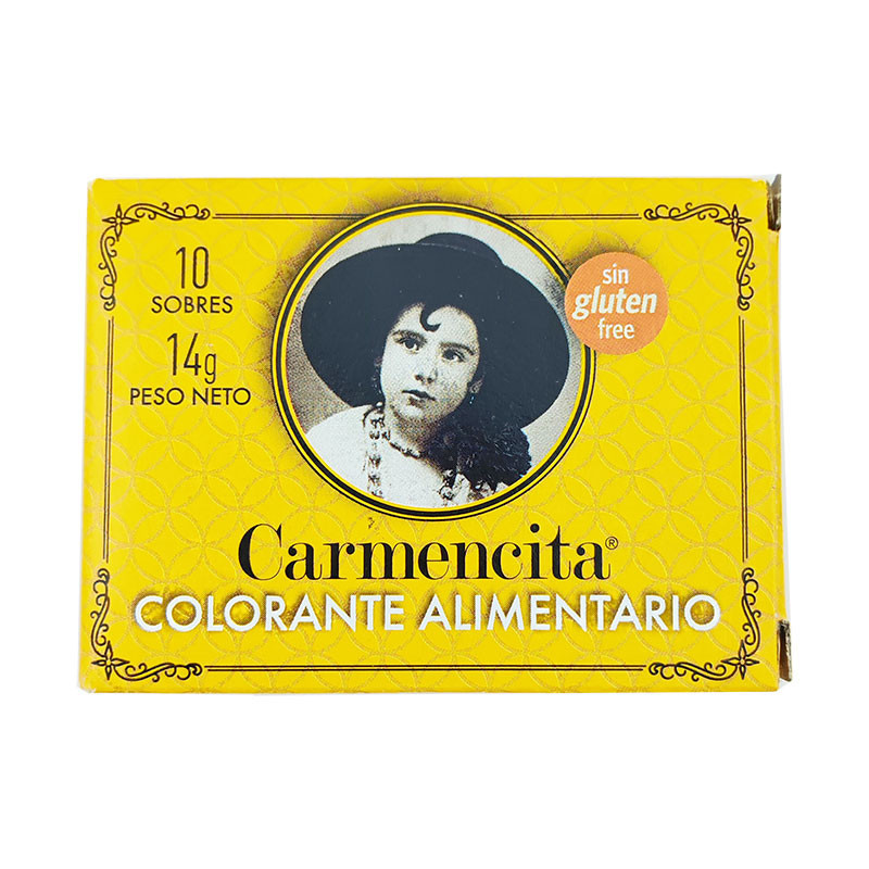 COLORANTE CARMENCITA 10 SOBRES (R.02211)