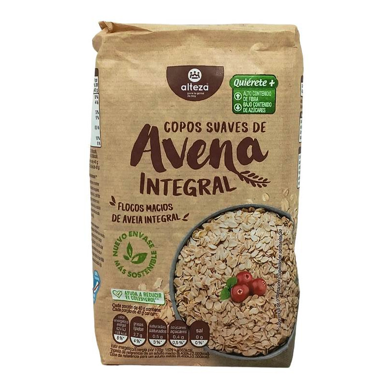 COPOS AVENA INTEGRAL ALTEZA BOLSA 500G
