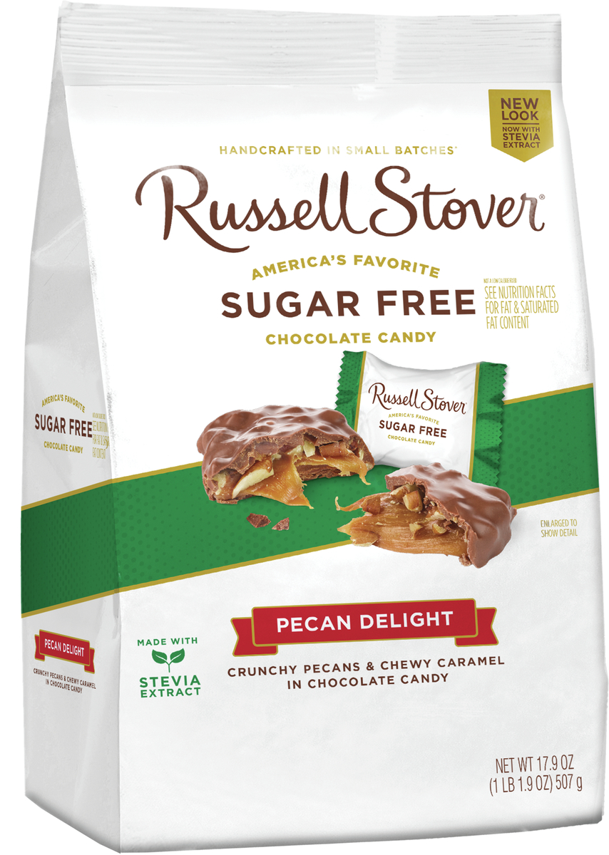 Russell Stover, Sugar Free Pecan Delights Candy