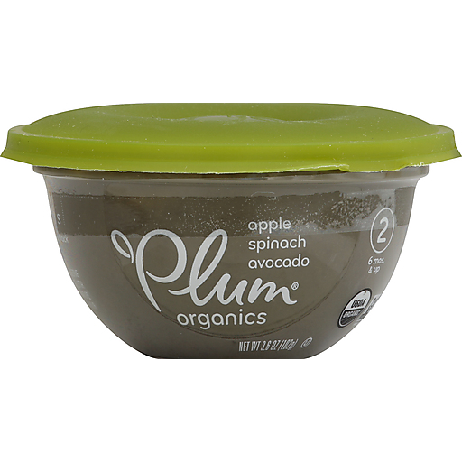 Plum Baby Baby Food Apple Spinach Avocado