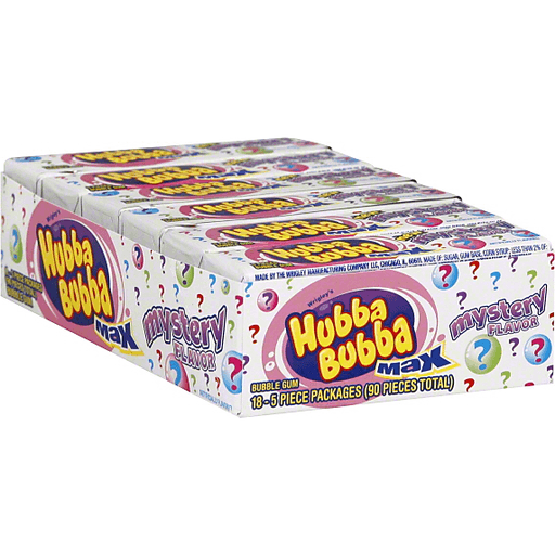 Hubba Bubba Max Bubble Gum, Mystery Flavor