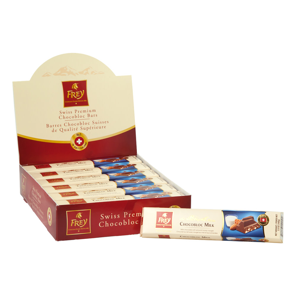 Milk Chocolate with Almond-Honey-Nougat