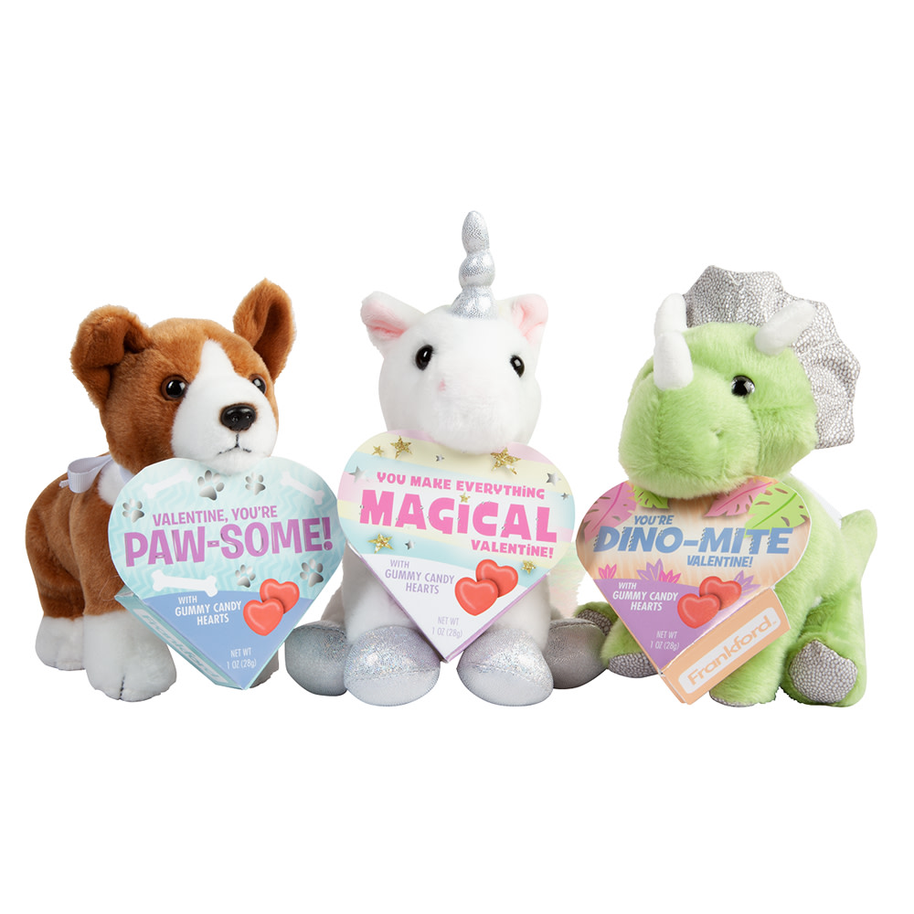 Frankford, Smart Fox with Milk Chocolate Hearts