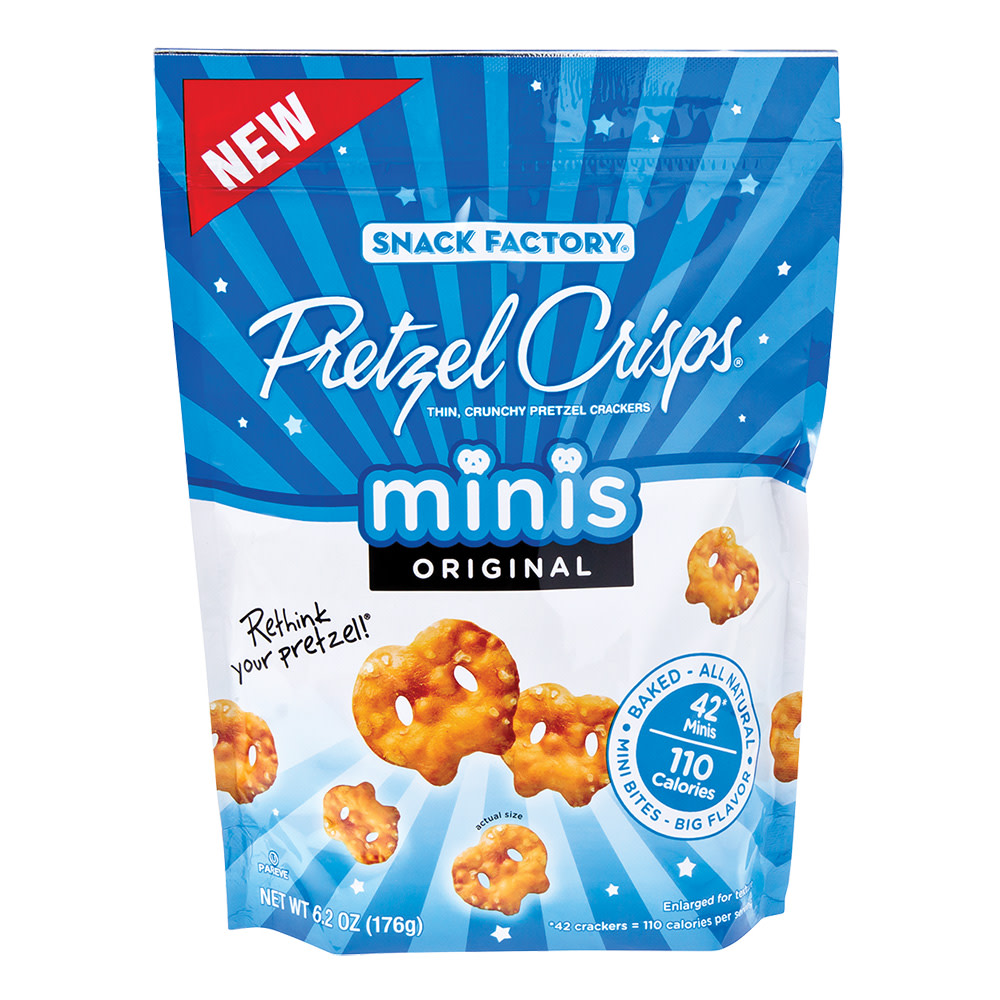 Thin, Crunchy Pretzel Crackers, Original