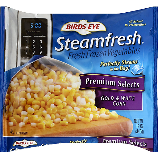 Birds Eye, Steamfresh, Gold & White Corn