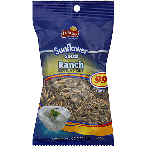 Frito Lay Sunflower Seeds Ranch Flavour 4.25 Ounce Bag