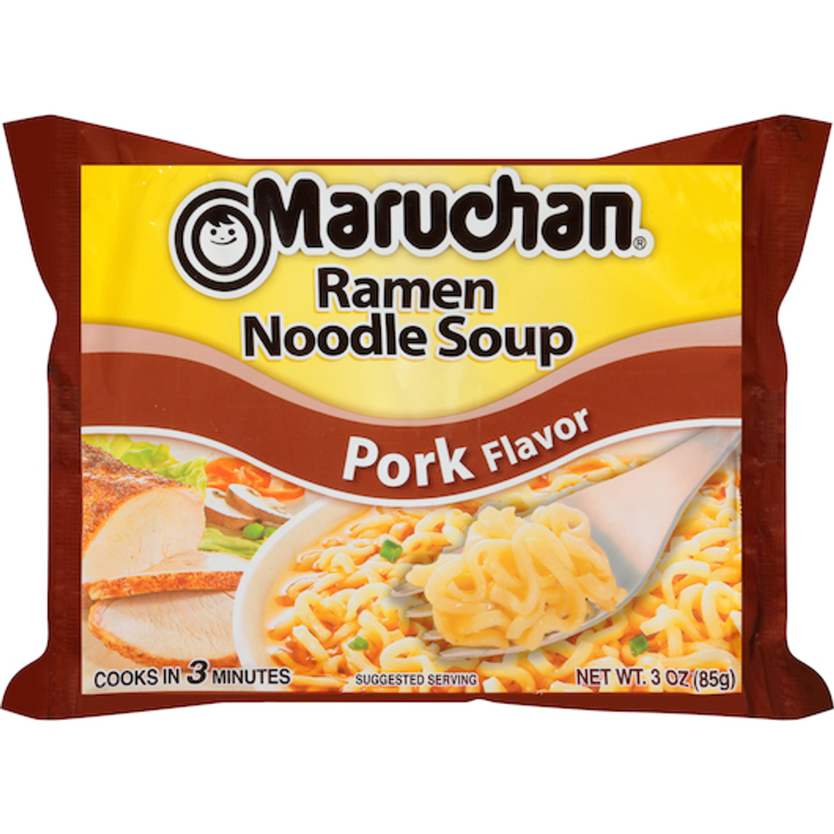 Pork Flavor Ramen Noodle Soup, Pork