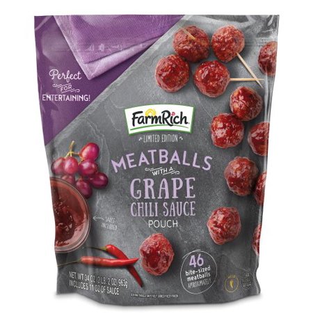 Meatballs with a Grape Chili Sauce, Grape Chili
