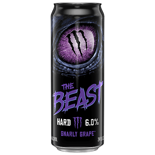Photo of Gnarly Grape Monster Malt Beverage, 24 Fl Oz