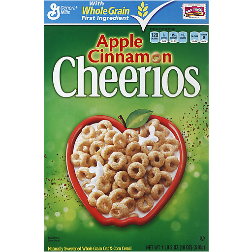 Photo of Cheerios Cereal, Apple Cinnamon