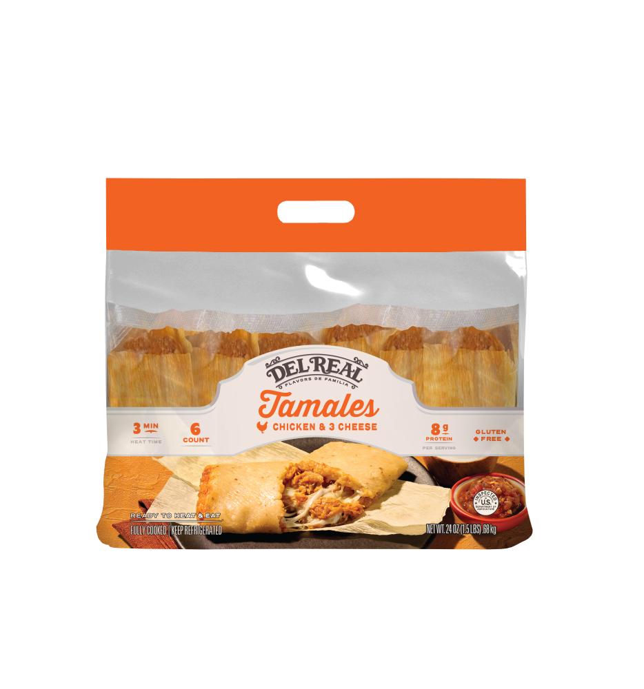 Tamales Chicken and 3 Cheese