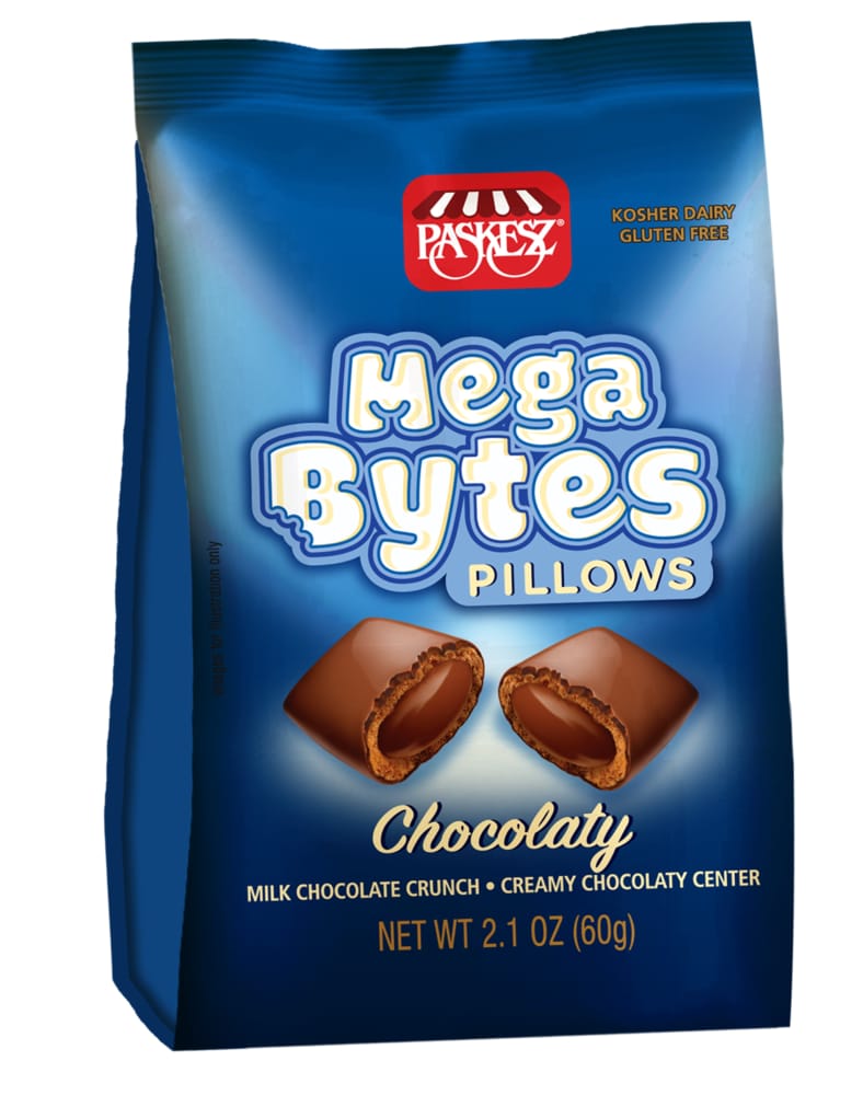 Milk Chocolate Crunch Mega Bytes Pillows, Milk Chocolate Crunch