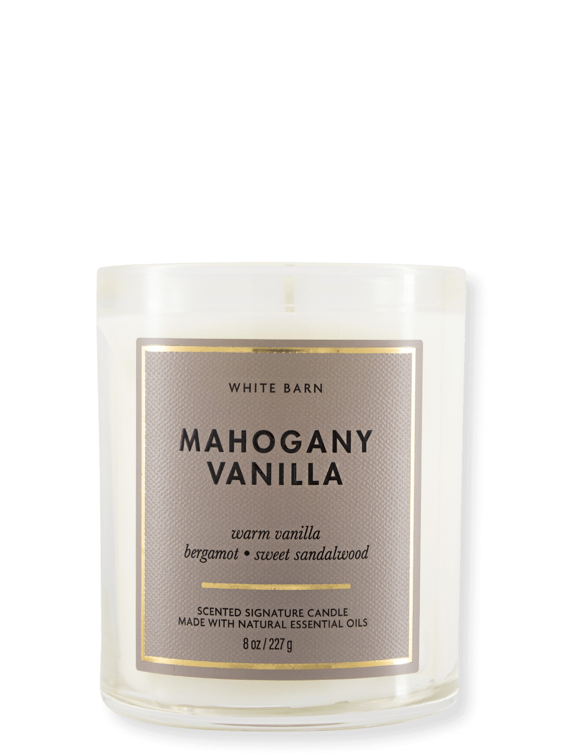 1-Docht Kerze - Mahogany Vanilla - 227g