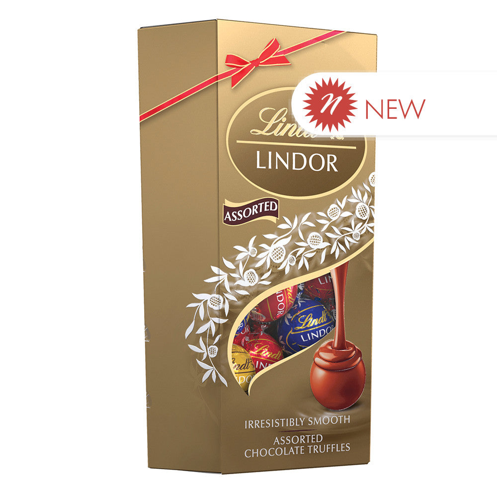 Photo of Lindt LINDOR Assorted Chocolate Truffles Gift Box - 8.4oz