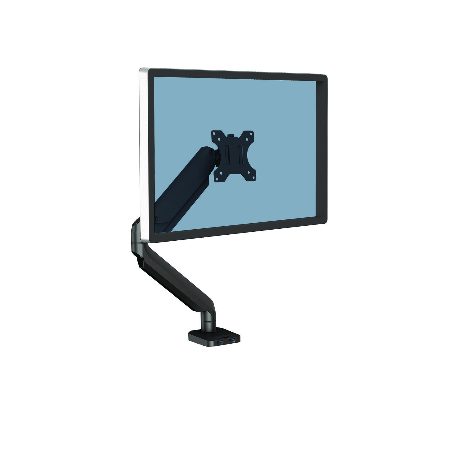 Photo of Fellowes Black Platinum Series Single Monitor Arm For 30 Inch Monitors