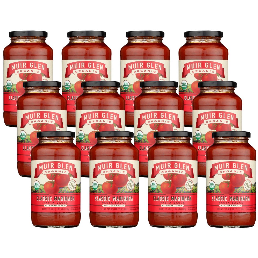 Photo of Muir Glen Organic Classic Marinara Pasta Sauce - Case Of 12/23.5 Oz