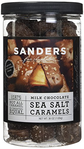 Photo of Sanders Milk Chocolate Sea Salt Caramels 36 Oz