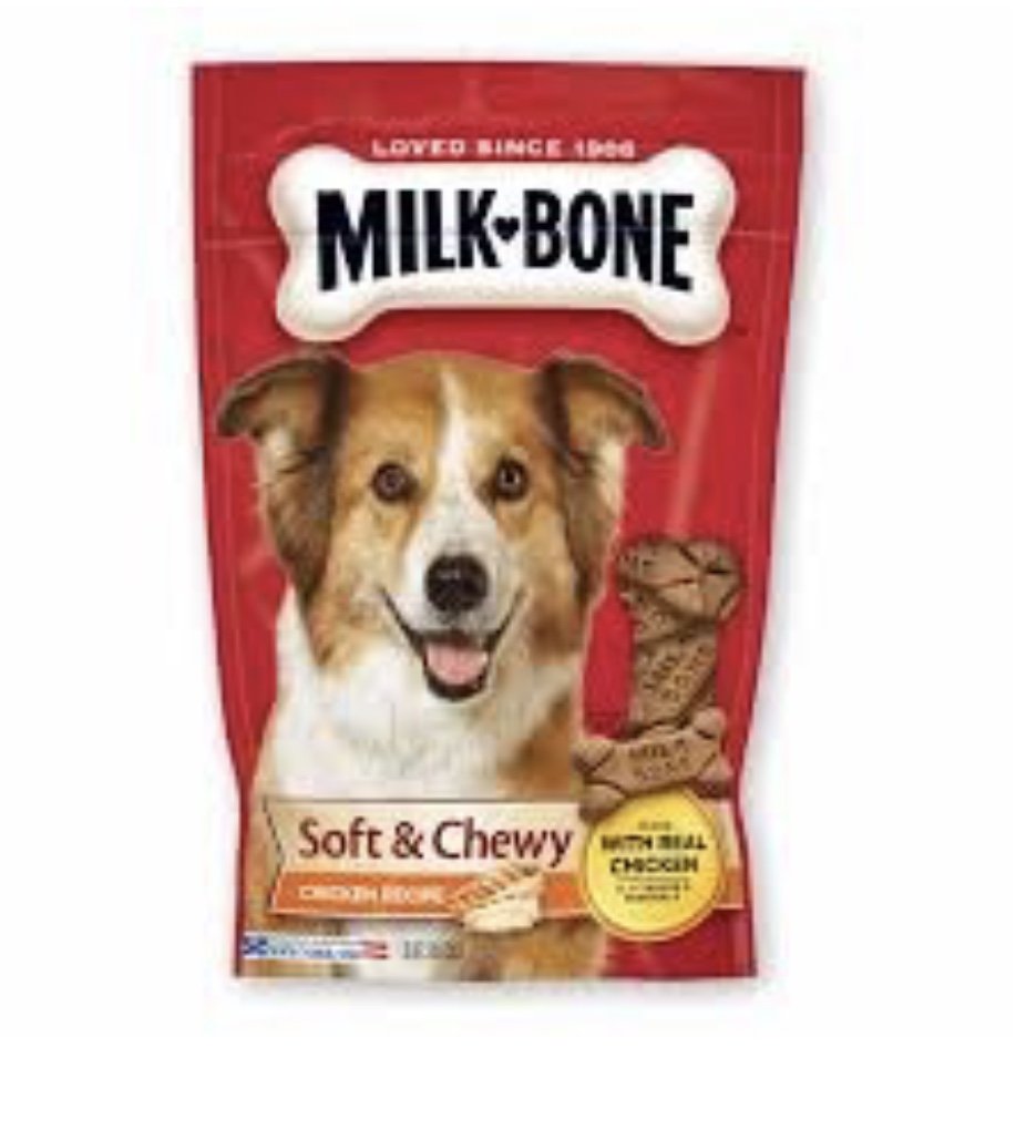 Milkbone Soft & Chewy Chicken Flavor Dog Snacks 2.7 Oz