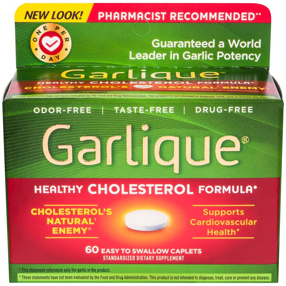 Photo of Garlique Healthy Cholesterol Supplement, Odor Free Garlic