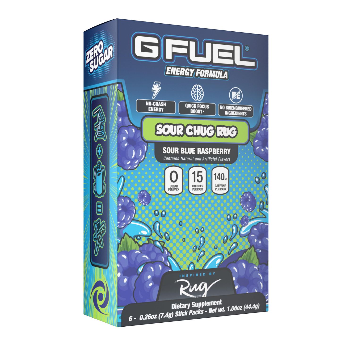 Photo of G Fuel Sour Blue Chug Rug