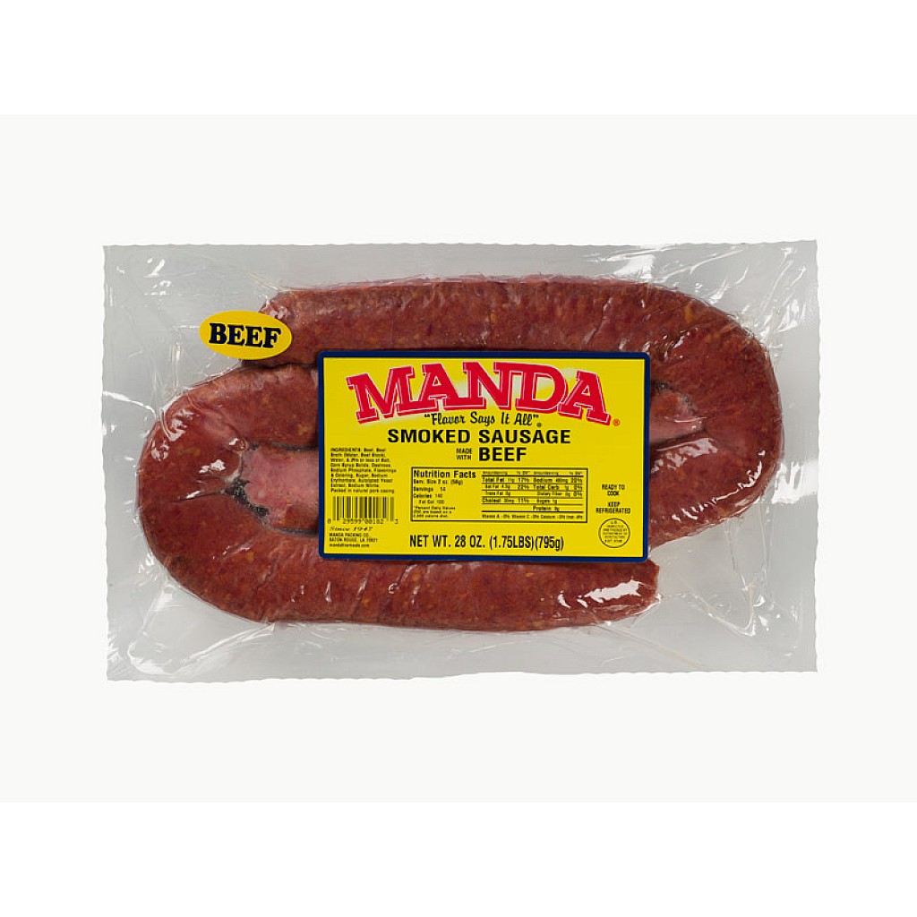 Photo of Manda Fine Meats Manda's Smoked Beef Sausage