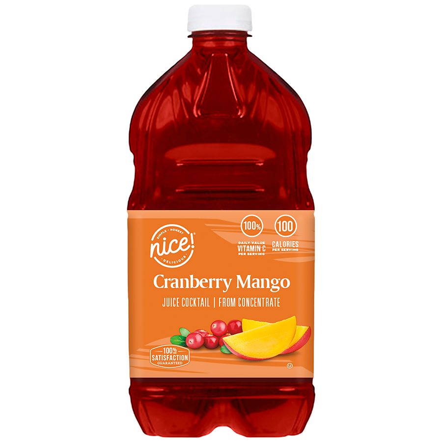 Cranberry, Mango Juice Cocktail, Cranberry, Mango