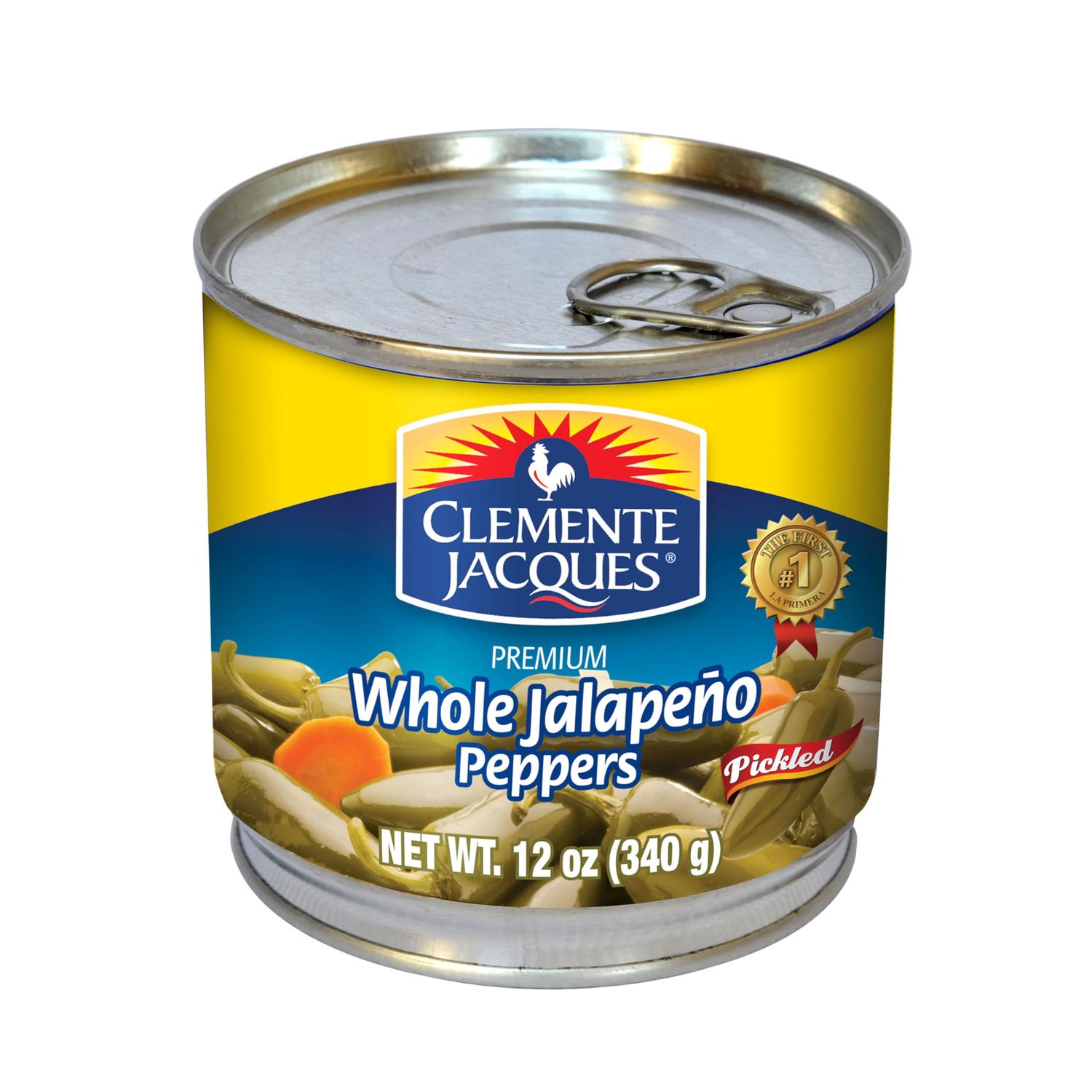 Clemente Jacques, Premium Sliced Jalapeno Peppers Pickled