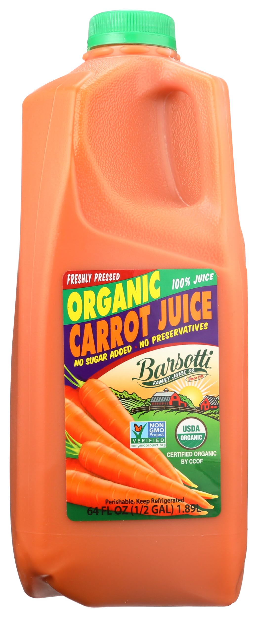 Photo of Barsotti Carrot Juice, Organic