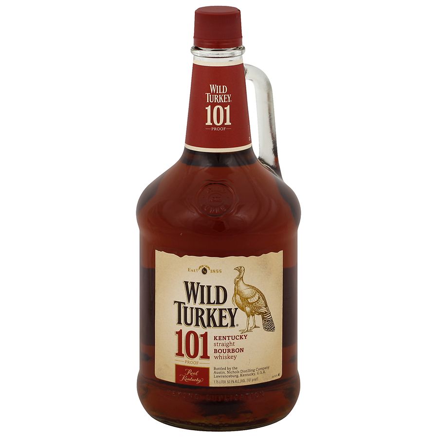 Wild Turkey Whiskey, Kentucky Straight Bourbon 1.75 L — UPC