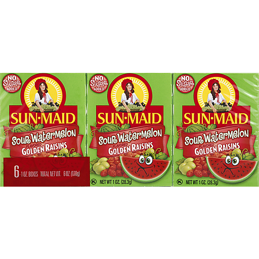 Golden Raisins, Sour Watermelon