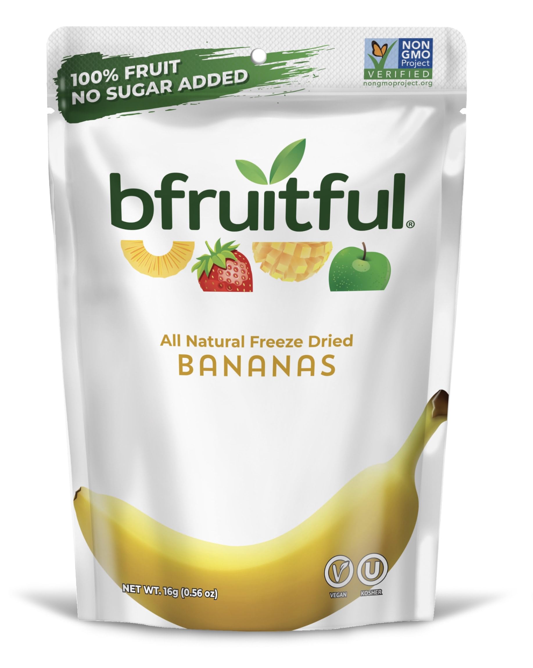 All Natural Freeze Dried Bananas