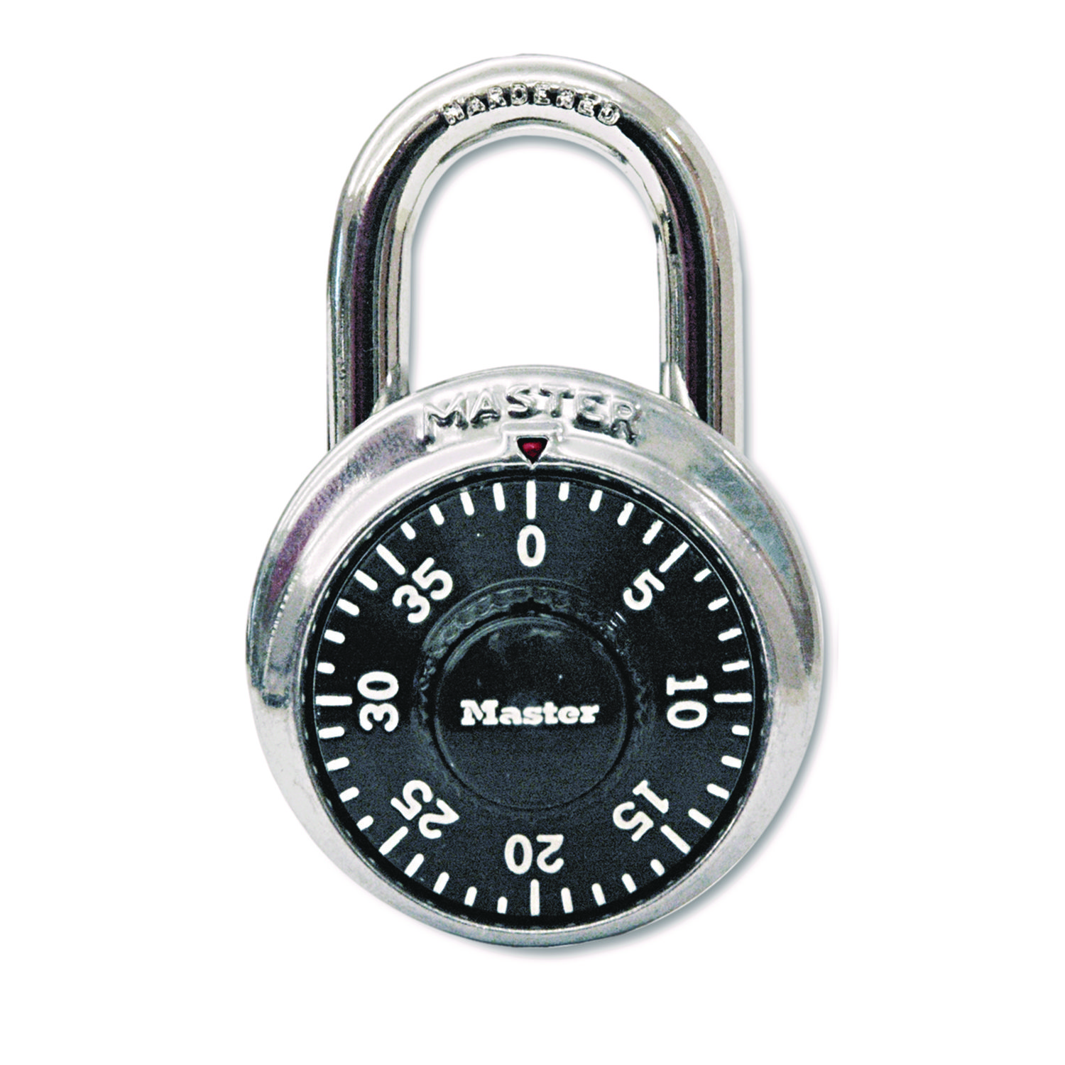 Task Locker Key 875 Master Lock 1.875-in Chrome With Black Dial Steel Shackle Combination ...